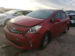 Toyota salvage cars for sale: 2012 Toyota Prius V