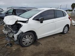 Honda FIT LX salvage cars for sale: 2015 Honda FIT LX