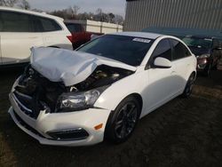 Salvage cars for sale from Copart Spartanburg, SC: 2016 Chevrolet Cruze Limited LT