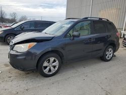 Salvage cars for sale at Lawrenceburg, KY auction: 2015 Subaru Forester 2.5I Premium