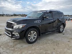 Infiniti QX80 Vehiculos salvage en venta: 2017 Infiniti QX80 Base