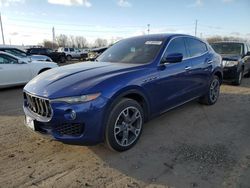 Salvage cars for sale at Woodhaven, MI auction: 2017 Maserati Levante