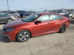 Honda salvage cars for sale: 2019 Honda Civic LX