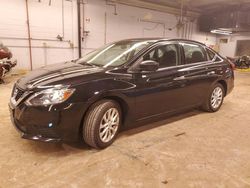 Salvage cars for sale at Wheeling, IL auction: 2019 Nissan Sentra S