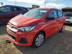Salvage cars for sale at Chicago Heights, IL auction: 2017 Chevrolet Spark LS