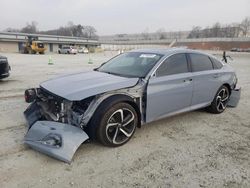 Salvage cars for sale from Copart Spartanburg, SC: 2022 Honda Accord Sport