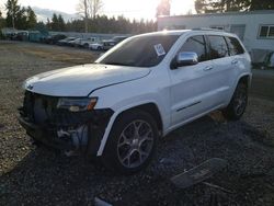 Jeep salvage cars for sale: 2019 Jeep Grand Cherokee Limited