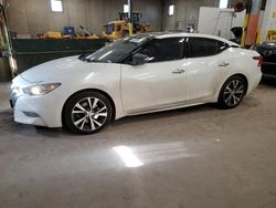 Nissan salvage cars for sale: 2016 Nissan Maxima 3.5S