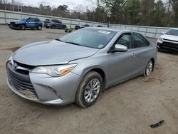 Salvage cars for sale from Copart Shreveport, LA: 2017 Toyota Camry LE