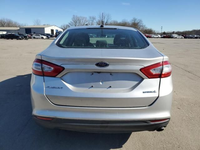 2016 Ford Fusion S Hybrid