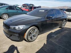 BMW salvage cars for sale: 2019 BMW 740 I