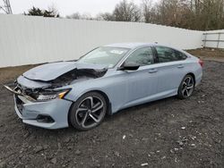 Salvage cars for sale at Windsor, NJ auction: 2021 Honda Accord Sport SE