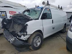 Salvage trucks for sale at Sacramento, CA auction: 2022 Chevrolet Express G3500