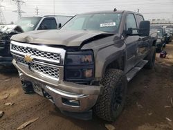 Salvage cars for sale from Copart Elgin, IL: 2014 Chevrolet Silverado K1500 LT