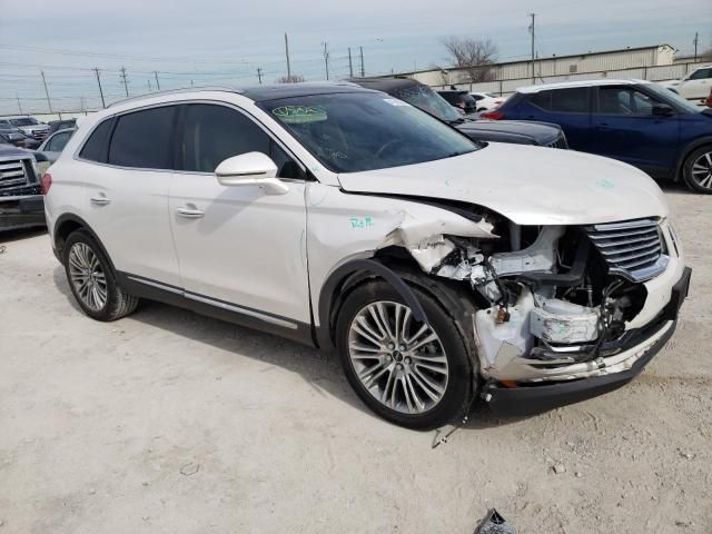 2018 Lincoln MKX Reserve