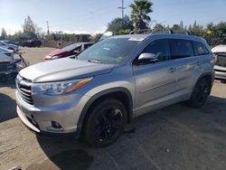 Toyota Highlander Vehiculos salvage en venta: 2016 Toyota Highlander Limited