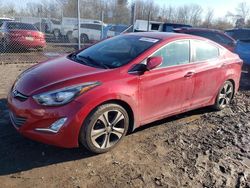 Salvage cars for sale at Chalfont, PA auction: 2015 Hyundai Elantra SE