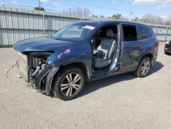 Salvage cars for sale from Copart Shreveport, LA: 2017 Honda Pilot EXL