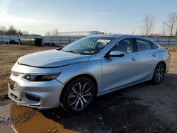 Salvage cars for sale from Copart Columbia Station, OH: 2018 Chevrolet Malibu LT