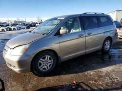 Honda Odyssey exl Vehiculos salvage en venta: 2006 Honda Odyssey EXL