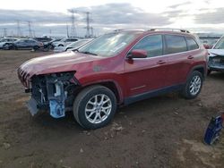 Salvage cars for sale from Copart Elgin, IL: 2014 Jeep Cherokee Latitude