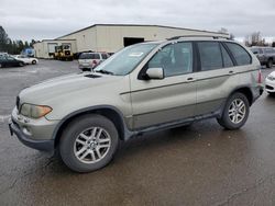 BMW X5 3.0I salvage cars for sale: 2004 BMW X5 3.0I