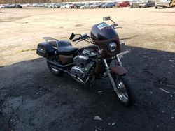 Salvage motorcycles for sale at Marlboro, NY auction: 1997 Honda VF750 C2