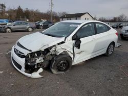 Salvage cars for sale from Copart York Haven, PA: 2015 Hyundai Accent GLS