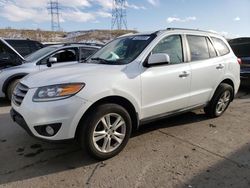 Salvage cars for sale at Littleton, CO auction: 2012 Hyundai Santa FE Limited