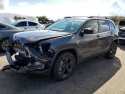Salvage cars for sale at Las Vegas, NV auction: 2023 Jeep Cherokee Altitude LUX