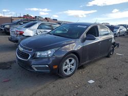 Chevrolet Cruze LT salvage cars for sale: 2015 Chevrolet Cruze LT