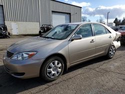 Toyota Camry LE Vehiculos salvage en venta: 2002 Toyota Camry LE