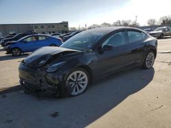 Salvage cars for sale from Copart Wilmer, TX: 2023 Tesla Model 3