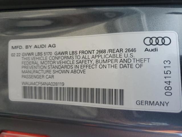 2022 Audi S5 Premium