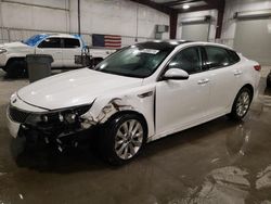 Vehiculos salvage en venta de Copart Avon, MN: 2016 KIA Optima EX