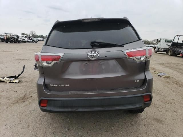 2015 Toyota Highlander LE