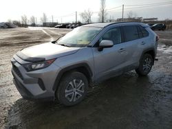 Salvage cars for sale from Copart Montreal Est, QC: 2020 Toyota Rav4 LE