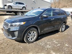 Salvage cars for sale from Copart West Mifflin, PA: 2019 KIA Sorento L