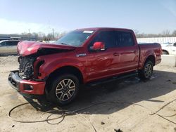 Salvage cars for sale from Copart Louisville, KY: 2015 Ford F150 Supercrew