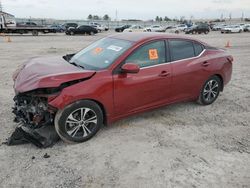 Salvage cars for sale from Copart Houston, TX: 2020 Nissan Sentra SV