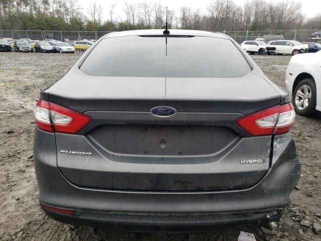 2016 Ford Fusion S Hybrid