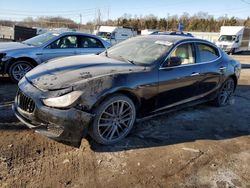 Maserati salvage cars for sale: 2015 Maserati Ghibli S