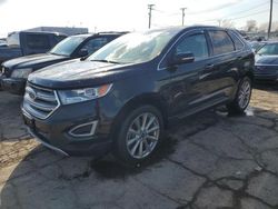 Ford Edge salvage cars for sale: 2017 Ford Edge Titanium