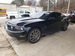 Ford salvage cars for sale: 2010 Ford Mustang GT