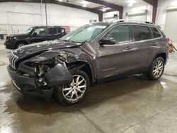 Salvage cars for sale from Copart Avon, MN: 2018 Jeep Cherokee Limited