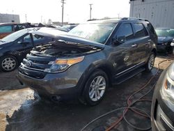 Vehiculos salvage en venta de Copart Chicago Heights, IL: 2015 Ford Explorer XLT