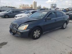 Honda Accord LX salvage cars for sale: 2004 Honda Accord LX