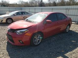 Salvage cars for sale from Copart Augusta, GA: 2014 Toyota Corolla L