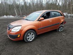 Salvage cars for sale from Copart Bowmanville, ON: 2008 KIA Rio 5 SX