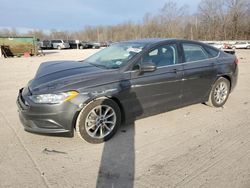 Salvage cars for sale from Copart Ellwood City, PA: 2017 Ford Fusion SE